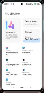 wave ui v2 for poco x4 pro 5g