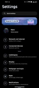 coltos xiaomi 11 lite ne, xiaomi 11 lite ne custom rom